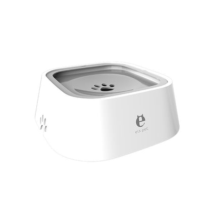 Pet Floating Water Bowl, Slow Drinking, No Spill Pet Water Dispenser